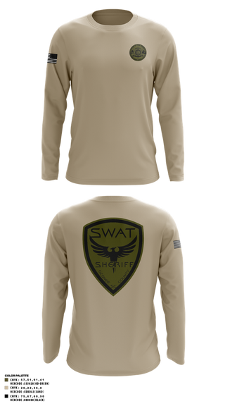 Long Sleeve Performance Shirt, , Police, Teamtime, Team time, sublimation, custom sports apparel, team uniforms, spirit wear, spiritwear, sports uniforms, custom shirts, team store, custom team store, fundraiser sports, apparel fundraiser