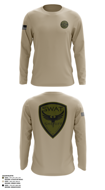 SWAT 37842893 Long Sleeve Performance Shirt 6