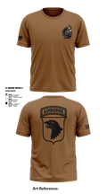 2nd Flt Platoon, B/101 Avn Regt, 101st ABN DIV 10364958 Short Sleeve Performance Shirt - 1