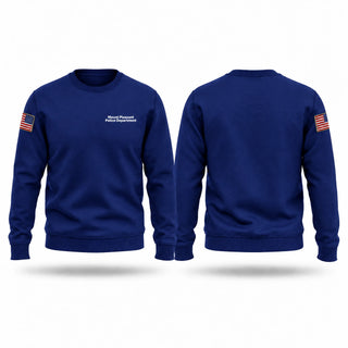 Crew Neck Sweatshirt, Mount Pleasant Police Department, Police, Teamtime, Team time, sublimation, custom sports apparel, team uniforms, spirit wear, spiritwear, sports uniforms, custom shirts, team store, custom team store, fundraiser sports, apparel fundraiser