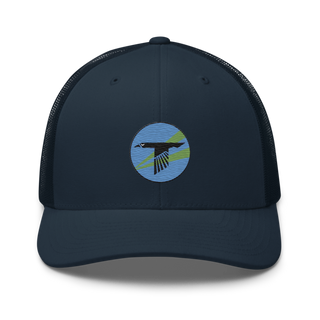 World Famous Black Ravens 41628241 Retro Trucker Hat | Yupoong 6606