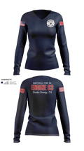 Hartsville Fire Company Women's Long Sleeve V-neck Shirt - 21