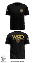 WHITEVILLE POLICE DEPARTMENT 83798518 Old School Cotton Feel Shirt - 1