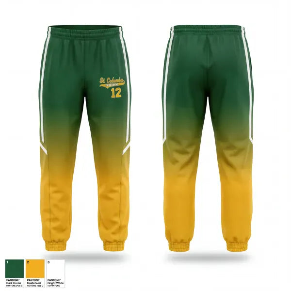 Sweatpants, Saint Columba Crusaders, Softball, Teamtime, Team time, sublimation, custom sports apparel, team uniforms, spirit wear, spiritwear, sports uniforms, custom shirts, team store, custom team store, fundraiser sports, apparel fundraiser