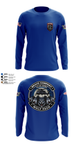 2-10 AHB Knighthawks 14380811 Long Sleeve Performance Shirt 65