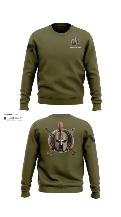 108th Air Defense Artillery Brigade 44392598 Crew Neck Sweatshirt - 42