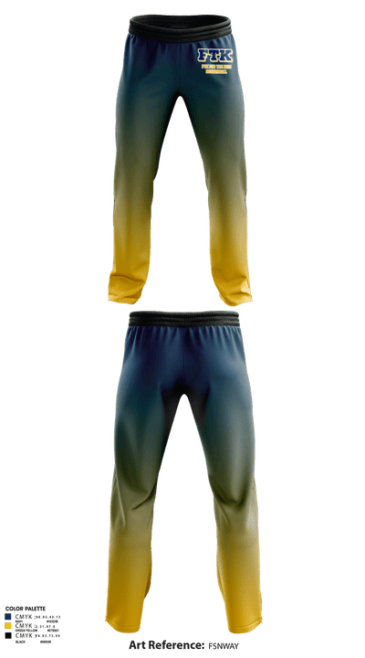 FTK for the kids basketball association 79180086 Sweatpants - 1