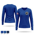 St. Martinville Police Women's Long Sleeve V-neck Shirt - 1