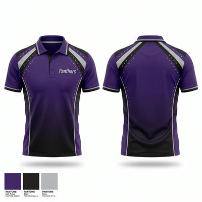 Panthers Short Sleeve Performance Polo - 1