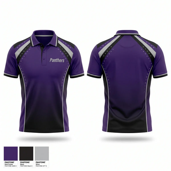 Short Sleeve Performance Polo, Panthers, Cheer, Teamtime, Team time, sublimation, custom sports apparel, team uniforms, spirit wear, spiritwear, sports uniforms, custom shirts, team store, custom team store, fundraiser sports, apparel fundraiser