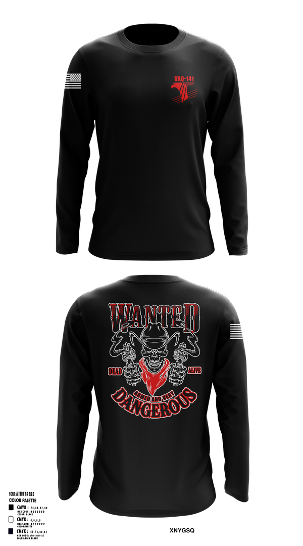 Long Sleeve Performance Shirt, Vaq-141, , Teamtime, Team time, sublimation, custom sports apparel, team uniforms, spirit wear, spiritwear, sports uniforms, custom shirts, team store, custom team store, fundraiser sports, apparel fundraiser