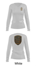 Heritage Companies Security Services Division 51399037 Women's Long Sleeve V-neck Shirt - 11