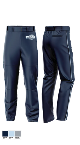 Baseball Pants, Carolina Hurricanes, Baseball, Teamtime, Team time, sublimation, custom sports apparel, team uniforms, spirit wear, spiritwear, sports uniforms, custom shirts, team store, custom team store, fundraiser sports, apparel fundraiser