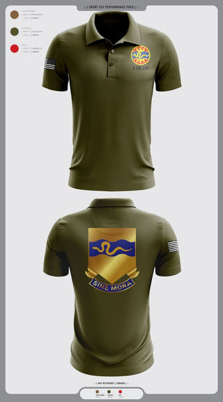 Short Sleeve Performance Polo, 3-116 CAV, , Teamtime, Team time, sublimation, custom sports apparel, team uniforms, spirit wear, spiritwear, sports uniforms, custom shirts, team store, custom team store, fundraiser sports, apparel fundraiser