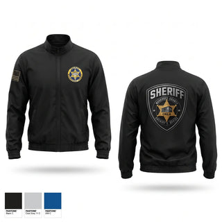 Windbreaker, Muskogee county sheriff, Police, Teamtime, Team time, sublimation, custom sports apparel, team uniforms, spirit wear, spiritwear, sports uniforms, custom shirts, team store, custom team store, fundraiser sports, apparel fundraiser
