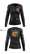 135th FSC Women's Long Sleeve V-neck Shirt - 3