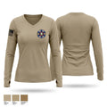 Kenedy County Sheriff’s Office Women's Long Sleeve V-neck Shirt - 1