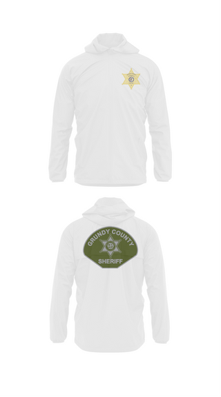 Windbreaker, Grundy County Sheriff's Department, Police, Teamtime, Team time, sublimation, custom sports apparel, team uniforms, spirit wear, spiritwear, sports uniforms, custom shirts, team store, custom team store, fundraiser sports, apparel fundraiser