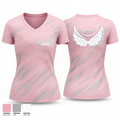ACE Angel CHEER Elite 49253533 Women's Short Sleeve V-neck Shirt - 1