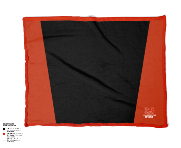 Blanket, Marlboro Dukes, Bowling, Teamtime, Team time, sublimation, custom sports apparel, team uniforms, spirit wear, spiritwear, sports uniforms, custom shirts, team store, custom team store, fundraiser sports, apparel fundraiser