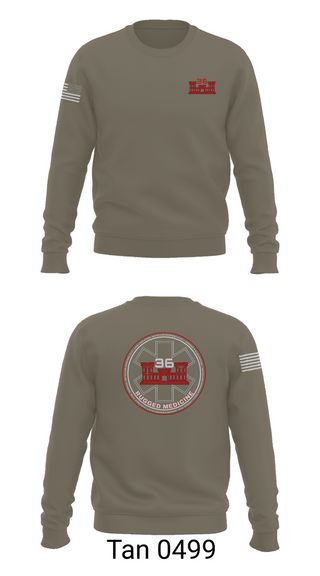 Crew Neck Sweatshirt, 36 Engineer Brigade, Army, Teamtime, Team time, sublimation, custom sports apparel, team uniforms, spirit wear, spiritwear, sports uniforms, custom shirts, team store, custom team store, fundraiser sports, apparel fundraiser