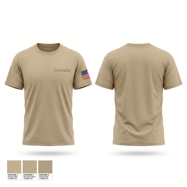 Old School Cotton Feel Shirt, Constable, Police, Teamtime, Team time, sublimation, custom sports apparel, team uniforms, spirit wear, spiritwear, sports uniforms, custom shirts, team store, custom team store, fundraiser sports, apparel fundraiser