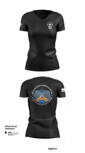 El Paso County Sheriff’s Office/Courthouse Security section 13295124 Women's Short Sleeve V-neck Shirt - 1
