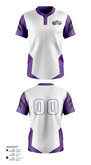 Two Button Softball Jersey, Southern Tier Thunder, Softball, Teamtime, Team time, sublimation, custom sports apparel, team uniforms, spirit wear, spiritwear, sports uniforms, custom shirts, team store, custom team store, fundraiser sports, apparel fundraiser
