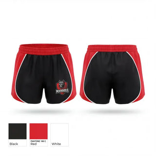 Womens Shorts, Fairview Heights Mad Dogs, , Teamtime, Team time, sublimation, custom sports apparel, team uniforms, spirit wear, spiritwear, sports uniforms, custom shirts, team store, custom team store, fundraiser sports, apparel fundraiser