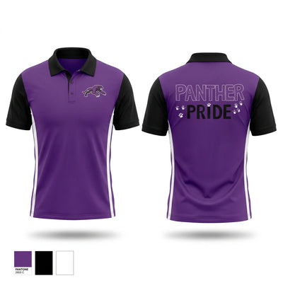 Eastland Prep Panthers Short Sleeve Performance Polo - 1