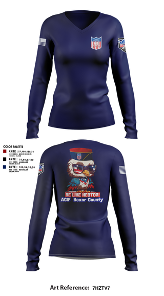 Womens Long Sleeve Vneck Shirt, Agif, , Teamtime, Team time, sublimation, custom sports apparel, team uniforms, spirit wear, spiritwear, sports uniforms, custom shirts, team store, custom team store, fundraiser sports, apparel fundraiser