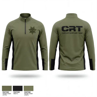 Quarter Zip Jacket, Solano County Sheriff CRT, Police, Teamtime, Team time, sublimation, custom sports apparel, team uniforms, spirit wear, spiritwear, sports uniforms, custom shirts, team store, custom team store, fundraiser sports, apparel fundraiser