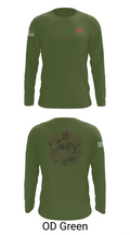 4th Combat Engineer Battalion A Co 69911625 Long Sleeve Performance Shirt 46