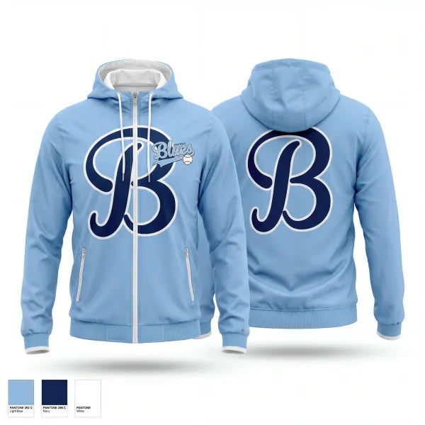 Windbreaker, South Coast Blues, Baseball, Teamtime, Team time, sublimation, custom sports apparel, team uniforms, spirit wear, spiritwear, sports uniforms, custom shirts, team store, custom team store, fundraiser sports, apparel fundraiser