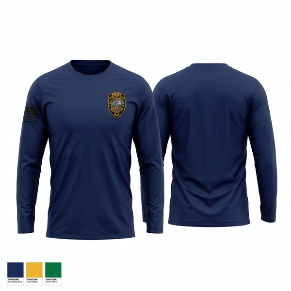 Long Sleeve Performance Shirt, Bridgeton police department, Police, Teamtime, Team time, sublimation, custom sports apparel, team uniforms, spirit wear, spiritwear, sports uniforms, custom shirts, team store, custom team store, fundraiser sports, apparel fundraiser