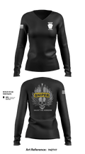 Snipers 1-109  Women's Long Sleeve V-neck Shirt - 15