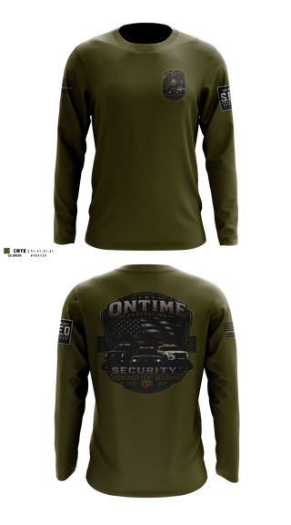 Long Sleeve Performance Shirt, On time protection, , Teamtime, Team time, sublimation, custom sports apparel, team uniforms, spirit wear, spiritwear, sports uniforms, custom shirts, team store, custom team store, fundraiser sports, apparel fundraiser