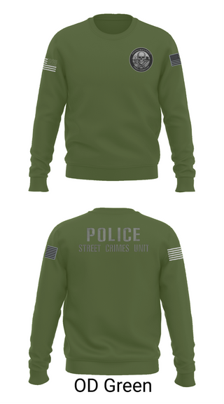 Crew Neck Sweatshirt, STREET CRIMES, , Teamtime, Team time, sublimation, custom sports apparel, team uniforms, spirit wear, spiritwear, sports uniforms, custom shirts, team store, custom team store, fundraiser sports, apparel fundraiser