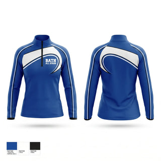 Quarter Zip Jacket, Bath All Stars, Baseball, Teamtime, Team time, sublimation, custom sports apparel, team uniforms, spirit wear, spiritwear, sports uniforms, custom shirts, team store, custom team store, fundraiser sports, apparel fundraiser