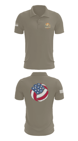 Short Sleeve Performance Polo, VB, Women's Volleyball, Teamtime, Team time, sublimation, custom sports apparel, team uniforms, spirit wear, spiritwear, sports uniforms, custom shirts, team store, custom team store, fundraiser sports, apparel fundraiser