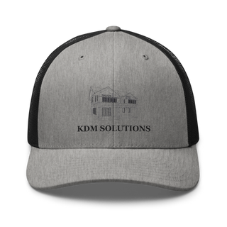 KDM Solutions 7672588 Retro Trucker Hat | Yupoong 6606