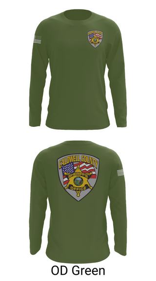 Long Sleeve Performance Shirt, Caldwell County Sheriff's Office, , Teamtime, Team time, sublimation, custom sports apparel, team uniforms, spirit wear, spiritwear, sports uniforms, custom shirts, team store, custom team store, fundraiser sports, apparel fundraiser