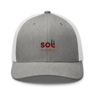Soli Organic 51548249 Retro Trucker Hat | Yupoong 6606
