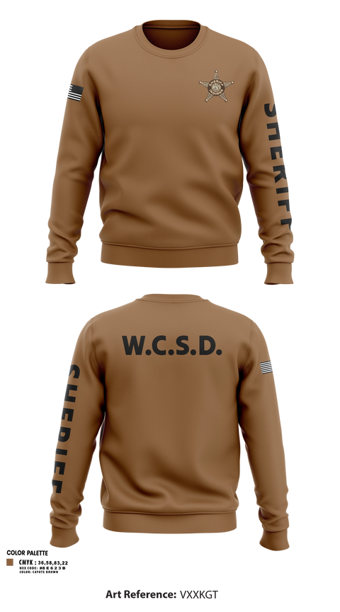 Crew Neck Sweatshirt, Washington County Sheriff’s Office, Police, Teamtime, Team time, sublimation, custom sports apparel, team uniforms, spirit wear, spiritwear, sports uniforms, custom shirts, team store, custom team store, fundraiser sports, apparel fundraiser