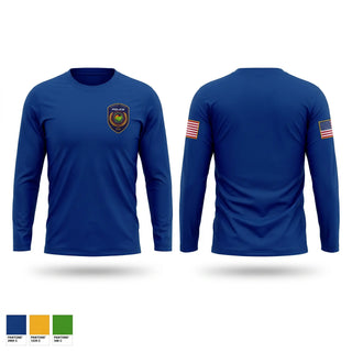 Long Sleeve Performance Shirt, FOREST PARK POLICE, Police, Teamtime, Team time, sublimation, custom sports apparel, team uniforms, spirit wear, spiritwear, sports uniforms, custom shirts, team store, custom team store, fundraiser sports, apparel fundraiser