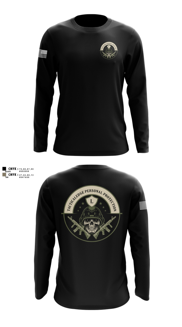 Long Sleeve Performance Shirt, Tactical Edge personal protection, , Teamtime, Team time, sublimation, custom sports apparel, team uniforms, spirit wear, spiritwear, sports uniforms, custom shirts, team store, custom team store, fundraiser sports, apparel fundraiser