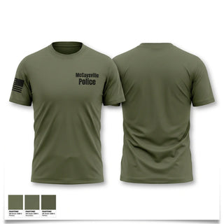 Short Sleeve Performance Shirt, McCaysville Police, Police, Teamtime, Team time, sublimation, custom sports apparel, team uniforms, spirit wear, spiritwear, sports uniforms, custom shirts, team store, custom team store, fundraiser sports, apparel fundraiser