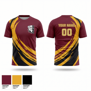 Old School Cotton Feel Shirt, Chesapeake Bay Dawgs, , Teamtime, Team time, sublimation, custom sports apparel, team uniforms, spirit wear, spiritwear, sports uniforms, custom shirts, team store, custom team store, fundraiser sports, apparel fundraiser