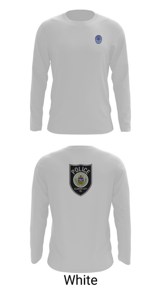 Long Sleeve Performance Shirt, Ellwood city police, Police, Teamtime, Team time, sublimation, custom sports apparel, team uniforms, spirit wear, spiritwear, sports uniforms, custom shirts, team store, custom team store, fundraiser sports, apparel fundraiser