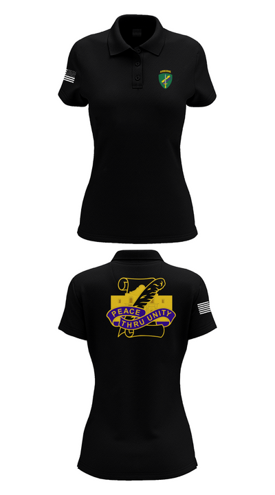 321st CA 45923194 Women's Short Sleeve Performance Polo  - 35